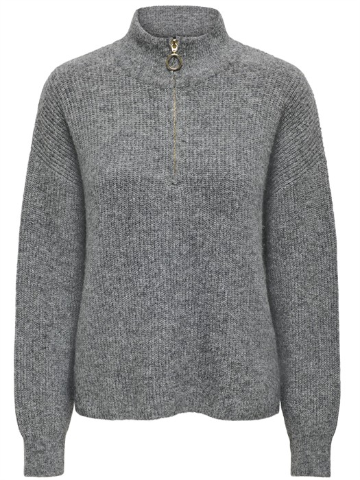 ONLTokyo Solid Zip Pullover 